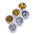 thumbnail image 2 of Fiudx Juego de Parches de Lentejuelas para Decoración de Uñas con Forma de Corazón, Dorados y Brillantes., 2 of 2