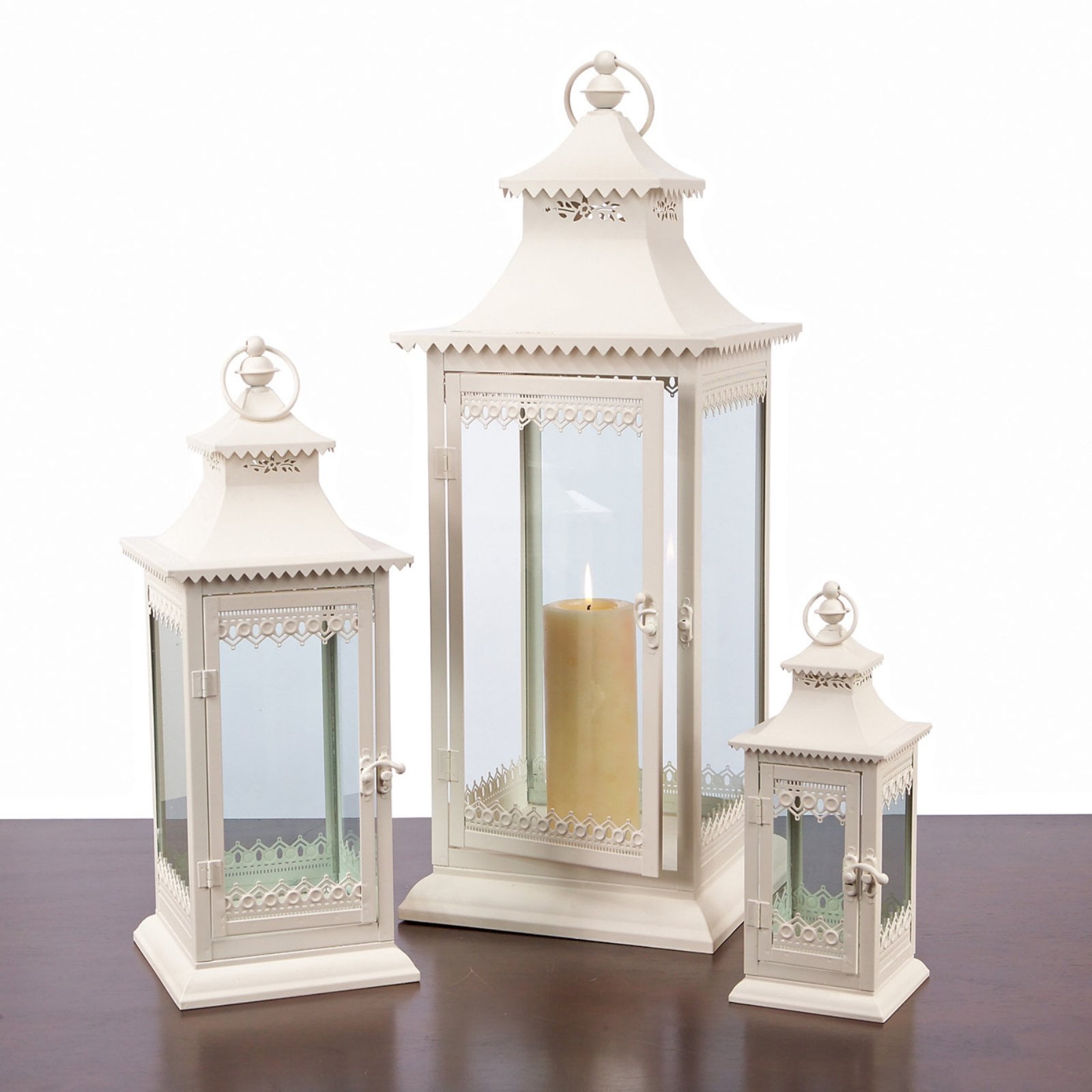 Melrose International Middleton Lantern Set of 3