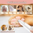 thumbnail image 2 of 2025 New Pet Trimmer for dogs and cats,Waterproof Rechargeable Pet Shaver with LED Light, Multifunctional Pet Hair Clippers for Paws Eyes Ears Face Rump,dog stuff,cat paw trimmer, 2 of 8
