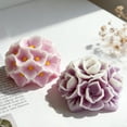 thumbnail image 6 of Gardenia Flower Silicone Mold 3D Cute Flower Resin Candle Molds for Candle Making Silicone Fondant Chocolate Cake Decorating Mold Candle Soap Wax Resin Concrete Clay Casting Craft Mould, 6 of 7