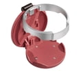 thumbnail image 2 of Ganfancp Foldable Car Door Cup Holder Clip-On Drink Rack Collapsible Automotive Water Bottle Mount Vehicle Interior Storage Accessory with Metallic Ring, 2 of 6