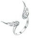 thumbnail image 2 of Anillos para mujer, regalos para mujer y accesorios personalizados con apertura de circonitas para mujer. Un anillo., 2 of 5
