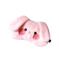 thumbnail image 1 of Máscara para dormir con forma de conejito, suave peluche, con orejas, 20 x 10 cm, 1 of 2