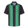 thumbnail image 1 of Hawaiian Shirt For Men, Men's Vintage Button Down Bowling Shirts Short Sleeve Summer Beach Shirt M, 1 of 4