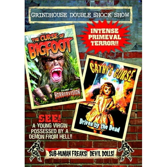 The Curse of Bigfoot / Cathy's Curse (DVD), Alpha Video, Horror