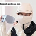 thumbnail image 3 of ddioayh Clearance Windproof Coverage Outdoor Riding Mask With Glasses Face Mask Winter Windproof Hat, 3 of 9