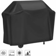 thumbnail image 1 of Velway Funda para Barbacoa, Funda Protectora para Barbacoa de Gas Oxford 210D Resistente, Antiviento/Anti-UV/Impermeable/A Prueba de Humedad/Polvo 147x61x117cm Negro, 1 of 5