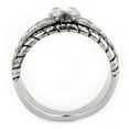 thumbnail image 3 of Women's Stainless Steel CZ Clear 4.97(g) Engagement Ring, 3 of 5