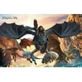thumbnail image 4 of How To Train Your Dragon (2025) - Group Wall Poster with Pushpins, 22.375" x 34", 4 of 4