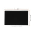 thumbnail image 2 of Uxcell 0.45mm Metal Business Cards Blank Name Card Laser Engraving Aluminum, Black 24 Pack, 2 of 6