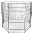 thumbnail image 3 of HomGarden 48'' Height Large Pet Playpen 8 Folding Panel Metal Exercise Dog Fence, 3 of 9