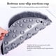 thumbnail image 5 of Estera de pie de ducha TPE exfoliante fregador con ventosas Masajeador de cuerpo Masajeador Cuticles Scrub Pad Hogar Baño suministros Gris Eigraketly HA047908-01B, 5 of 7