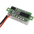 thumbnail image 2 of 5 pcs 0.28 Inch Two-wire DC Digital Voltmeter 2.5V-30V Mini DC Digital Voltmeter Voltage Tester, LED Digital Voltage Meter (Red), 2 of 5