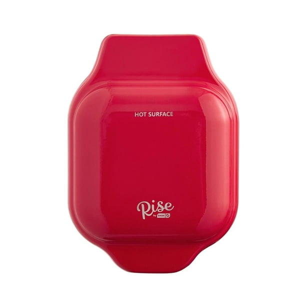 Mini Máquina Waffles RISE DASH 10 cm Roja