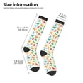 thumbnail image 5 of Balery Dinosaur Printed Novelty Socks Men's Women's Crew Socks Sports Socks Knee High Socks Cotton Socks Quirky and Cool Socks, 5 of 9