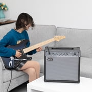 Glarry 40W Electric Guitar Amplifier Portable Practice Amp, Black