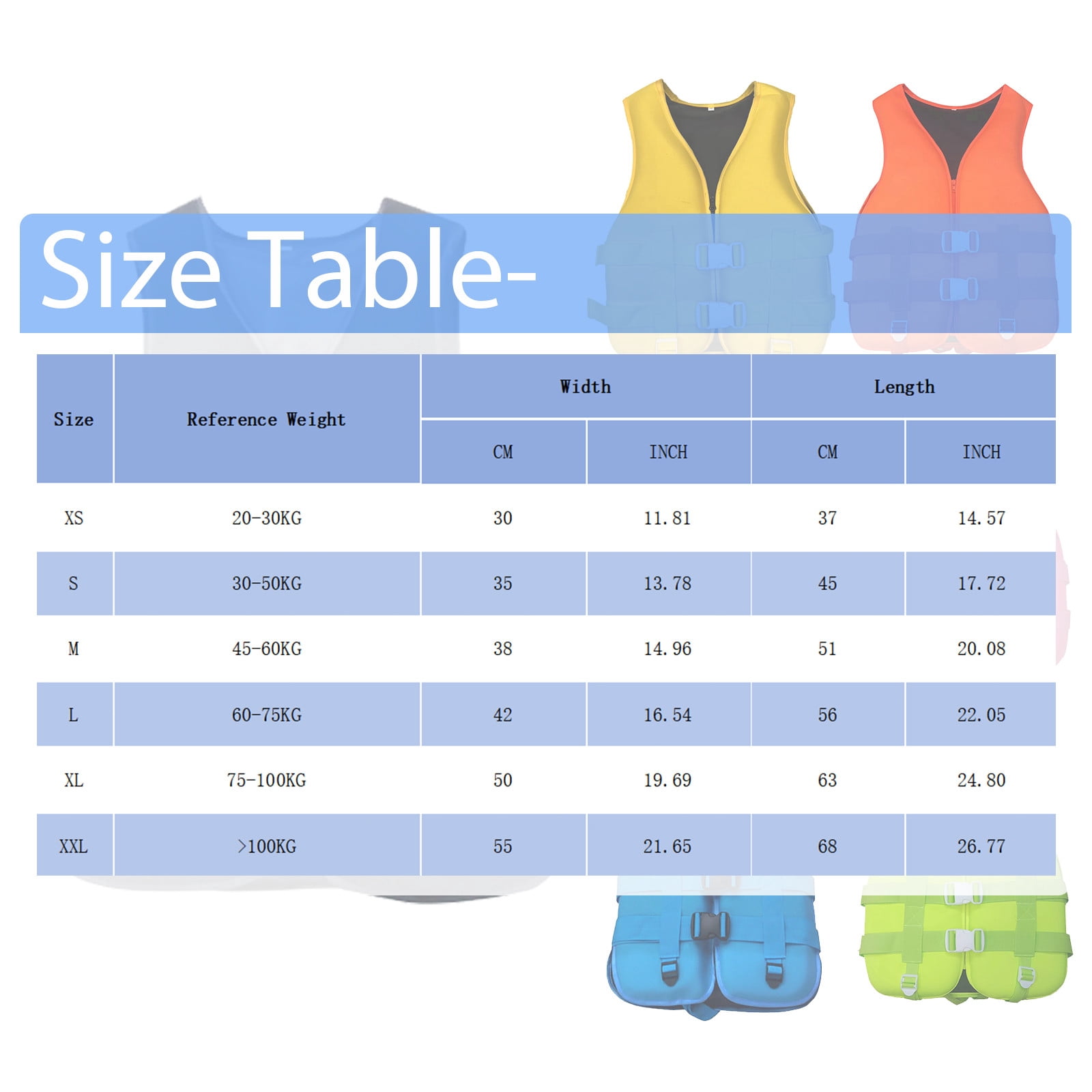 Universal Buoyancy Aid Swim Vest with Adjustable Safety Straps and Buckles for Adults, Neoprene Floating Vest for Boating, Kayaking, and Drifting