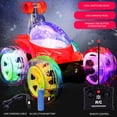 thumbnail image 2 of Red Kids Rc Stunt Vehicle With 360 Roll Feature Music Effects For Exciting Outdoor Games And Physical Activity, 2 of 7