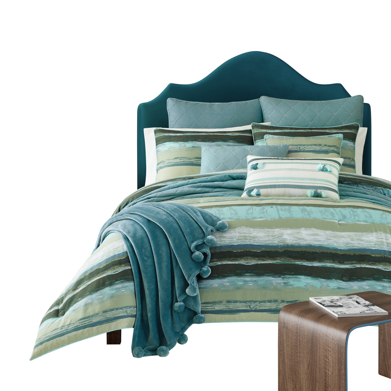 Cameron Forest Comforter Set By Five Queens Court Walmart Com