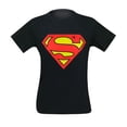 thumbnail image 3 of Superman Superman tssupblackL T-Shirt Homme III Noir - Grand, 3 of 4