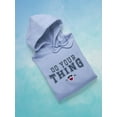 thumbnail image 3 of Do Your Thing College Style Hoodie Men -Image by Shutterstock, Male x-Large, 3 of 4