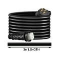 VEVOR 36FT RV Shore Power Extension Cord, 50 AMP, Weatherproof, Heavy