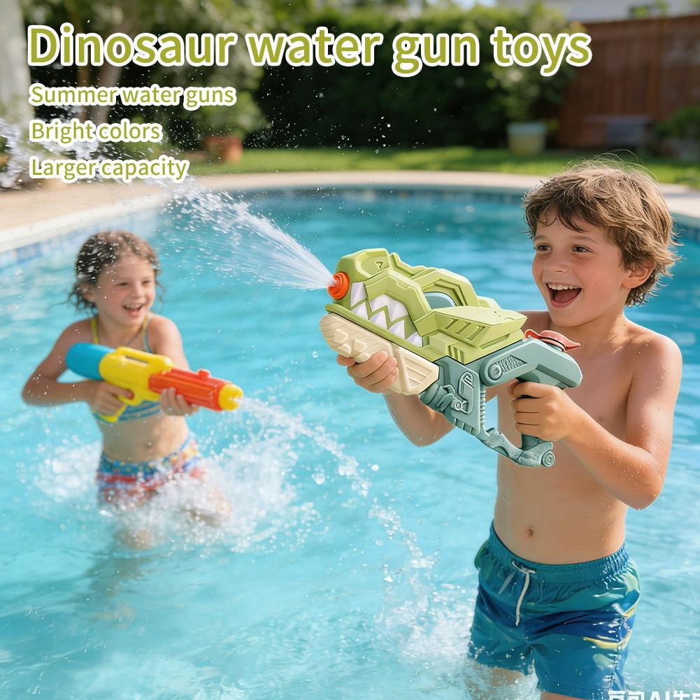 AGIUFGS Dinosaur Water Blaster Toy, Festive Holiday Designs, for Backyard Summer Water Play