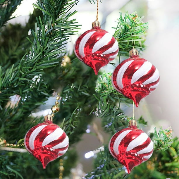 Adornos para el Árbol de Navidad, Set de 6 Piezas C