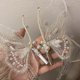thumbnail image 3 of 1 par de horquillas con borlas y mariposas, Clip lateral, pinzas para el cabello brillantes y elegantes en movimiento, pasador para regalos de boda para el cabello, niños, novias, mujeres y niñas, 3 of 5