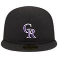 thumbnail image 2 of Infant New Era Black Colorado Rockies My First 59FIFTY Fitted Hat, 2 of 6