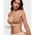 thumbnail image 4 of Sostén INLYRIC Inbarely Triángulo Bralette Sin Costuras Beige XXL, 4 of 6