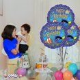 thumbnail image 4 of PMU Happy Birthday Big Fish 18 Inch Mylar Balloon Pkg/25, 4 of 6