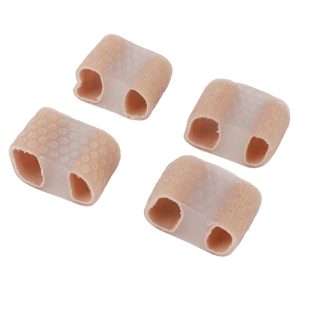 Separadores De Dedos, Separadores Correctores De Juanetes 2 Bucles Elasticidad Respetuosa Con La Piel 4 Piezas Que Previenen La Fricción Para Dedos Superpuestos