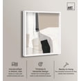 thumbnail image 2 of Stripped Down I Shadowbox Print Minimalist Art by Art Remedy, White Frame, 30 x 36, 2 of 6