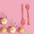 thumbnail image 4 of Edible Sugar Candy Cane Peppermint Flavored Spoon 6Cts for Hot Chocolate Party and Coffee Bulk Christmas Flavors Birthday Goody Filler Stocking Stuffer Fun Party Supplies 2 Boxes of 6 Pack Each, 4 of 7