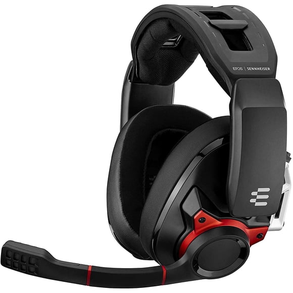 Sennheiser GSP 600 - Casque acoustique filaire fermé pour jeu avec microphone antibruit, bandeau réglable avec pression de contact personnalisable, contrôle du volume, PC + Mac + Xbox + PS4, Pro - Noi