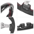 thumbnail image 3 of Hydro Dip Steering Wheel, Racing Steering Wheel Carbon Fiber Look Comfortable Grips Enhance Comfort  for  JK JKU, 3 of 7