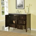 thumbnail image 4 of Silkroad Exclusive 45'' Single Sink Cabinet Bathroom Vanity Set, 4 of 4