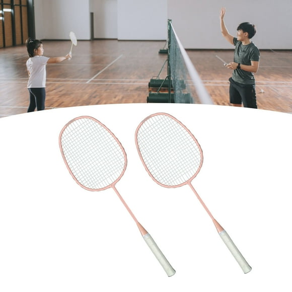 Professional Badminton Racket Set, Sports Badminton Racket Wire Protector Anti Skid Handle for Playground