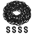 thumbnail image 1 of Cadena de Barreras de Plástico Uxcell, Cadena de Seguridad Plástica Impermeable de 24 pies con Hebilla en Forma de S, 1 of 7