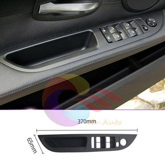 for BMW E60 5 Series 2008 - 10 Black Driver Side Door Handle Recess Trim Panel -