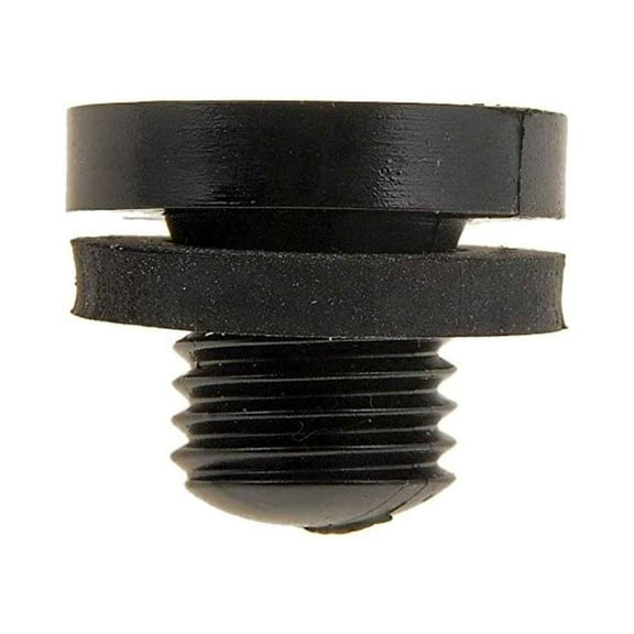 KarParts360 For Nissan Sentra 1991-2001 Radiator Drain Cocks | Plastic Material | Black | 0.54 Inches Tube Length | 10 Millimeters By 1.25 Thread Size | Replacement For 21440-50Y00, 45124AC000
