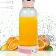 thumbnail image 1 of Mini Blender 400ml Portable Blender 1300mAh USB Rechargeable Electric Fruit Juicer Mixer Cup Travel Smoothie Blender Personal Blender Cup for Travel Juice Shakes Smoothies, 1 of 11