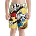 thumbnail image 3 of The Cuphead Show Boy'S Swim Trunks Quick Dry Board Shorts Kids Beach Swim Shorts Bathing Suits Swimsuit, 3 of 7