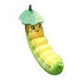 thumbnail image 3 of Cojín de felpa con Apariencia de oruga bonita Hugo Juguetes de animales de peluche, 3 of 7