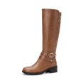 thumbnail image 3 of Bota DREAM PAIRS UNCLE Altas hasta la Rodilla con Hebilla Marrón Claro, 3 of 8