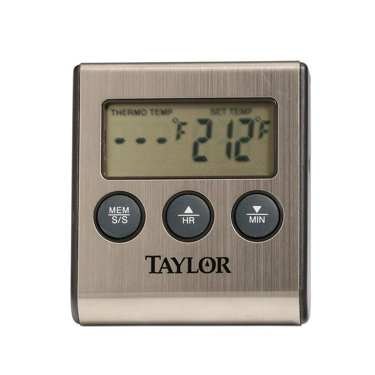 Taylor Pro Programmble Thermometer with Probe and Timer