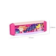 thumbnail image 3 of Pink Kids Harmonica With 16 Holes And Light For Breath Training In Plastic Material Educational Music Gift Pink, 3 of 8