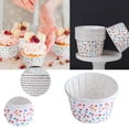 thumbnail image 2 of 100 Pcs Gobelets en Papier Jetables Épaissis avec Matériau de Qualité Alimentaire pour Fête, 2 of 8