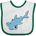 thumbnail image 3 of Inktastic Cute Hammerhead Shark Boys or Girls Baby Bib, 3 of 4